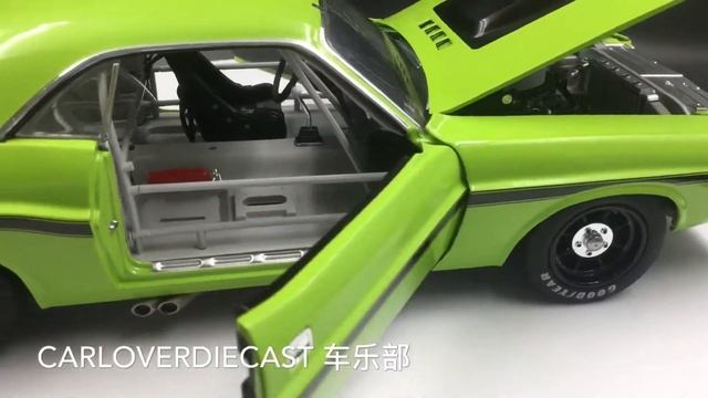 ACME 1:18 1970 Dodge Challenger Trans Am - Sam Posey A1806001B смотреть онлайн