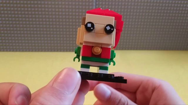 Обзор на LEGO BRICKHEADZ 40353 "Олень и эльфы" смотреть онлайн