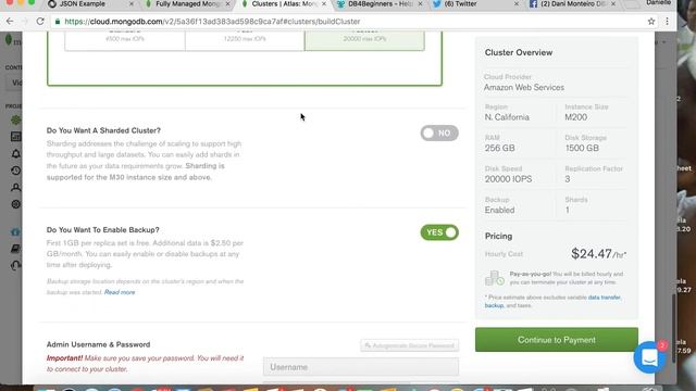 Criando um banco de dados MongoDB com o MongoDB Atlas смотреть онлайн
