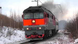 ТЭП70-0519 с пригородным поездом Алапаевск - Екатеринбург-Пасс.