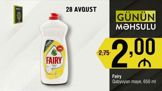 Günün məhsulu! - Fairy qabyuyan maye смотреть онлайн