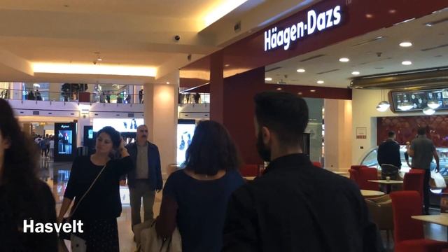 Istinye Park Shopping Mall | Istanbul | Walking Tour смотреть онлайн