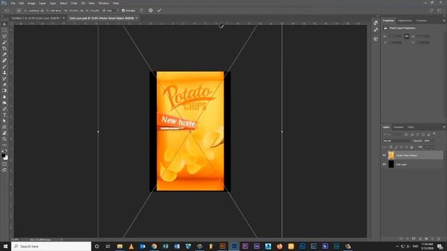 May 21, 2022 Chips Pouch Mockup Pillow Bag Mockup | Adobe Photoshop CC #potato #chips