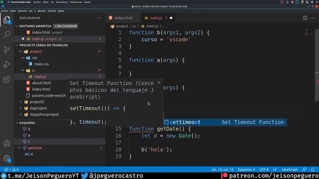 VSCode #6 - EMMET, Shortcuts, Contraer/Expandir Código, Cursores, Snippets | Jeison Peguero смотреть онлайн