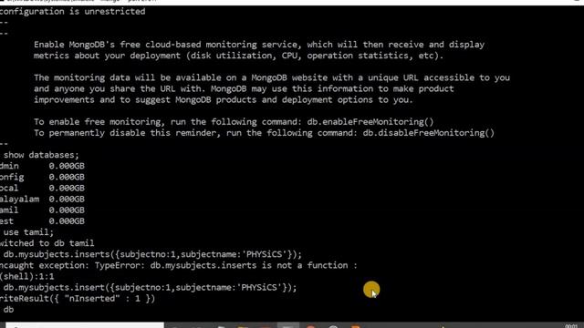 MONGODB CREATE COLLECTION | TAMIL | PART-4 | DEVELOPER | BEGINNERS TUTORIALS | 6 Minutes смотреть онлайн