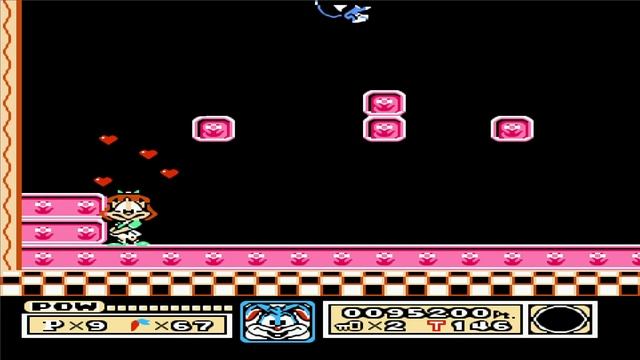 Прохождение игр на DENDY (NES): TINY TOON ADVENTURES (SUPER MARIO BROS 6). Уровень 3 (3-1, 3-2, 3-3 смотреть онлайн