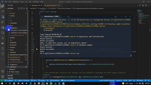 ASP.NET Core full CRUD with .NET 5 | MSSQL/MySQL | EF code first смотреть онлайн