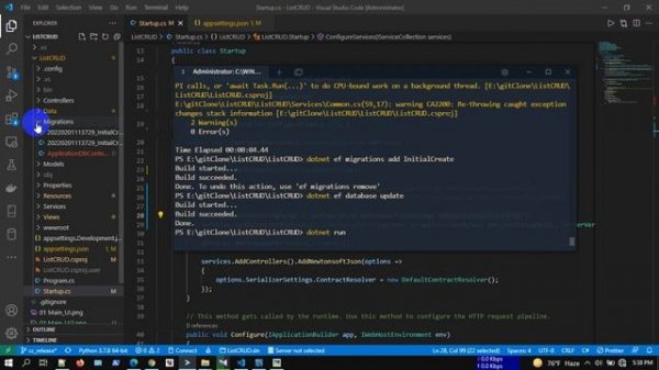 ASP.NET Core full CRUD with .NET 5 | MSSQL/MySQL | EF code first