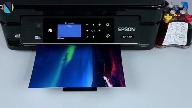Обзор МФУ для дома Epson XP-440 с СНПЧ смотреть онлайн