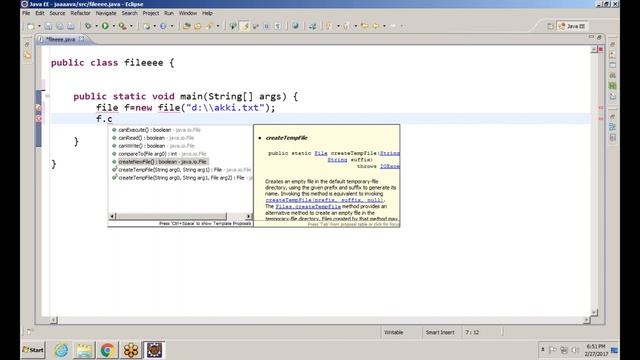 JAVA | FILE SYSTEM TUTORIAL смотреть онлайн