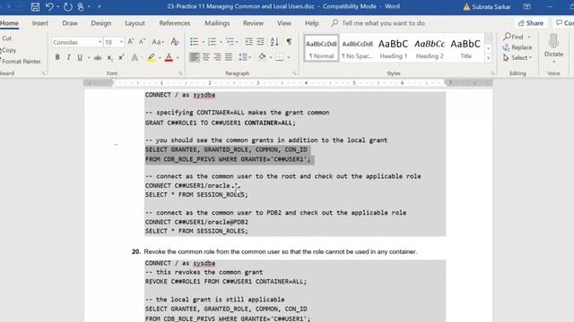 How to Manage Common and Local Users in CDB and PDB - Oracle Multitenant DBA 19c смотреть онлайн