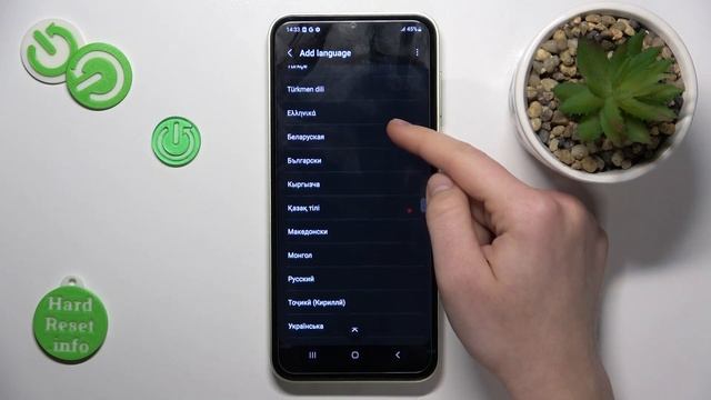 Samsung Galaxy A14 | Как поменять язык системы Samsung Galaxy A14