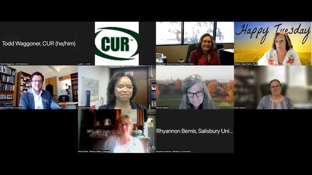 CUR Conversation: Shaping the Future in Undergraduate Research with Social Sciences смотреть онлайн