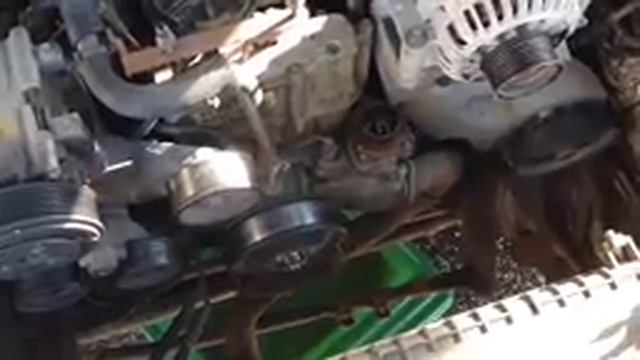 Part-2 2001 F350 7.3 - Water Pump Replacement - Removing Water Pump смотреть онлайн