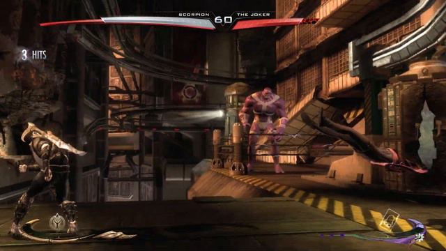 Injustice Gods Among Us Scorpion Arcade Classic No Losses Run Flawless Victory First Play HD 1080p смотреть онлайн