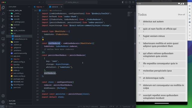 Caching API calls data Mechanism | PART 1 | React Native смотреть онлайн