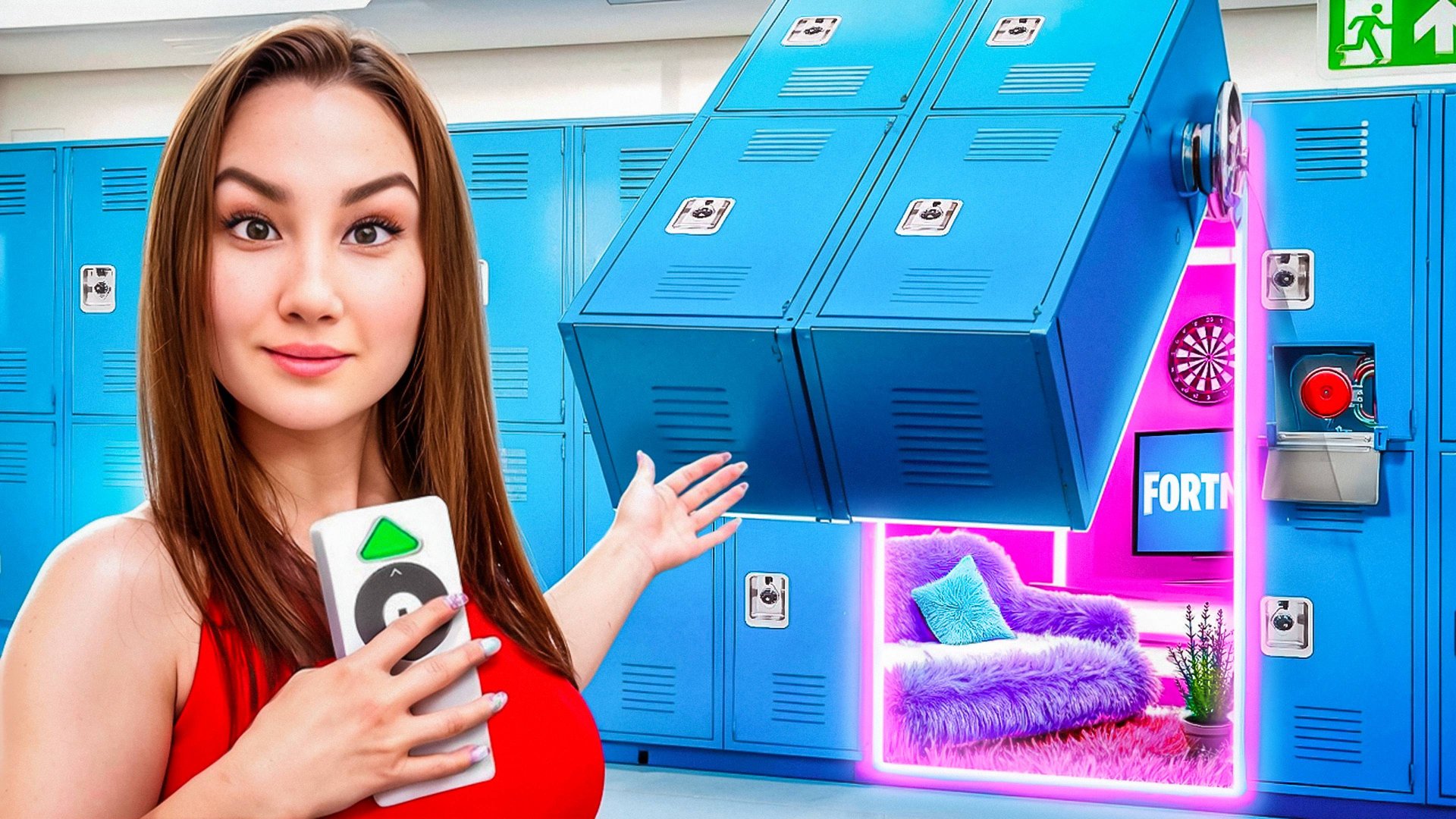 Секретная Комната, чтобы Выжить, когда Ботанша - Директор Школы ! смотреть онлайн