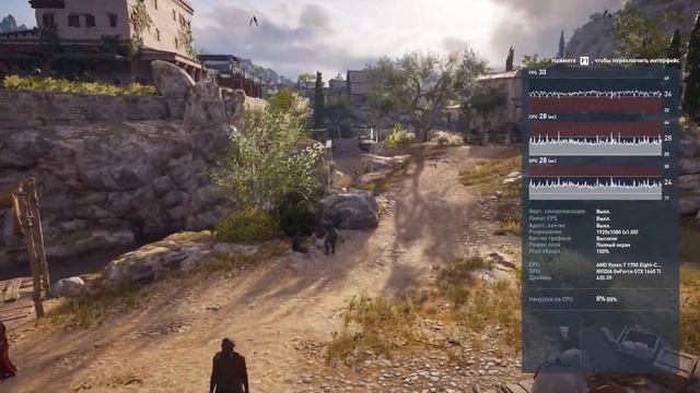Amd Ryzen 7 1700 + Geforce Gtx 1660 Ti Benchmark in Assassin’s Creed Odyssey Тест производительност смотреть онлайн
