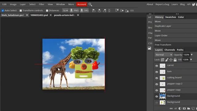 How to load your background image in Photoshop смотреть онлайн