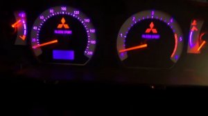 Приборная панель  Mitsubishi Pajero Sport  RGB