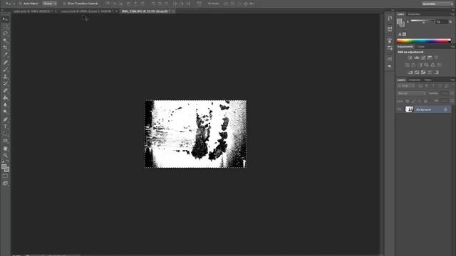 How to make a distressed effect in Photoshop смотреть онлайн
