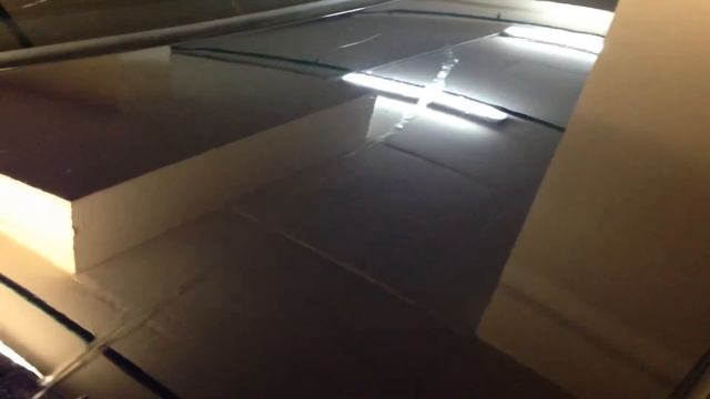 Закрашенная царапина после полировки. смотреть онлайн