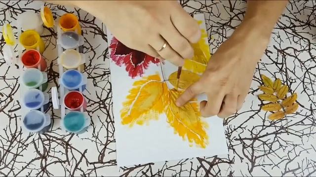 ОСЕННИЙ ПЕЙЗАЖ. АППЛИКАЦИЯ. ЮНЫЙ ЦВЕТОВОД смотреть онлайн