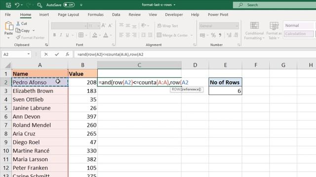 Automatically Format Last X Number of Rows - Excel Trick смотреть онлайн
