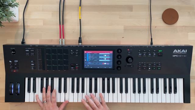 Akai MPC Key 61 - Recording Audio and Midi Tracks at the SAME TIME! смотреть онлайн