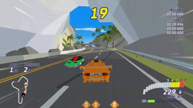 Hotshot Racing PS4 Game on PS5 смотреть онлайн