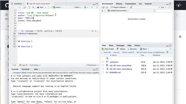 Cloning a GitHub Repository into RStudio смотреть онлайн