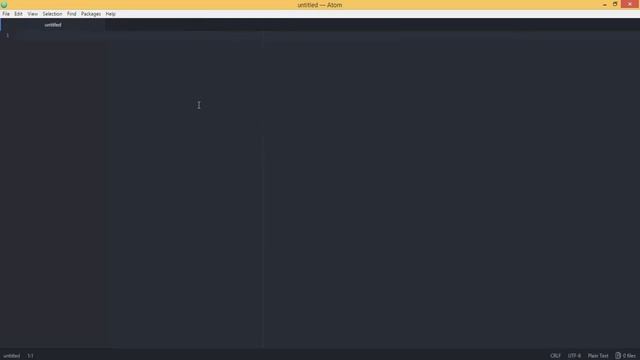 PHP. Установка и настройка программы Atom - 04 смотреть онлайн