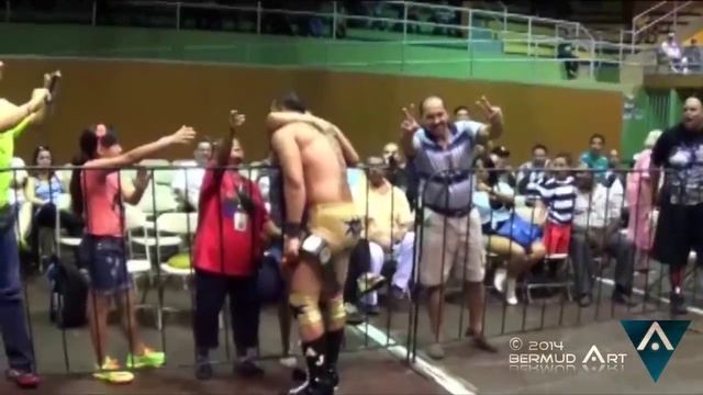 Scorpions - Rock You Like A Hurricane - AJ Castillo Wrestling Video смотреть онлайн