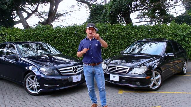 Mercedes-Benz C-180 2013 vs Mercedes-Benz C-230 2005 | Artesanos Car Club | Comparativo смотреть онлайн
