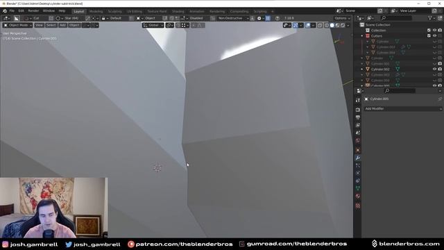 Do THIS before you boolean! (Curvature Trick) смотреть онлайн