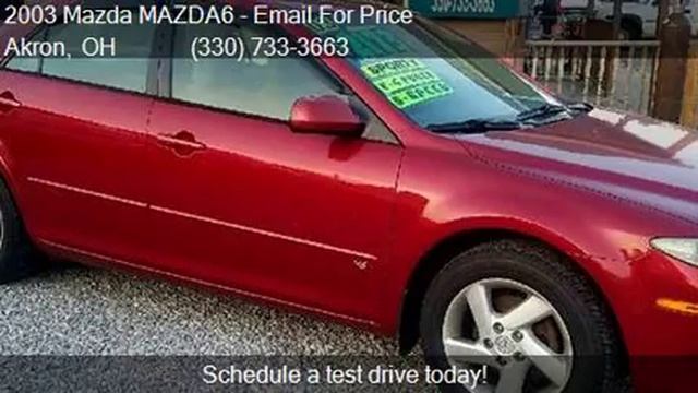 2003 Mazda MAZDA6 s 4dr Sedan V6 for sale in Akron, OH 44312 смотреть онлайн