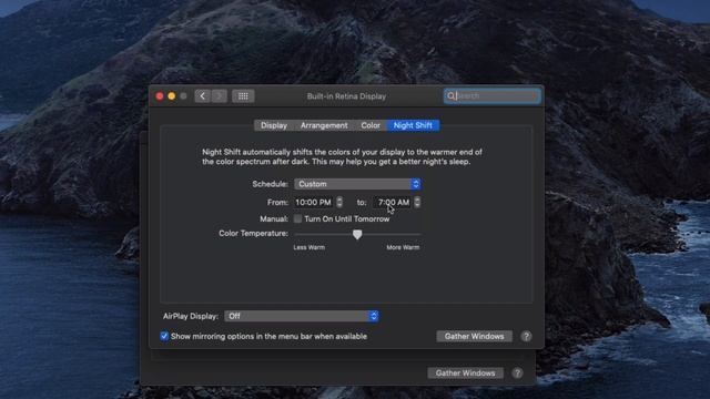 How to Enable and Schedule Night Shift on a Mac смотреть онлайн