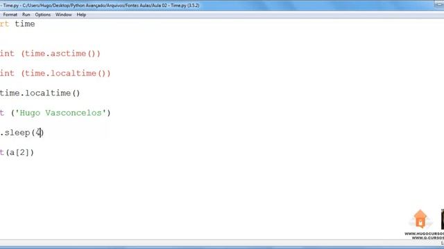 Curso de Python Avançado - Aula 03 - Comando sleep para espera смотреть онлайн