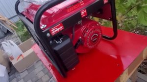 Распаковка и первый Правильный запуск бензогенератора Edon 3300. Первые впечатления