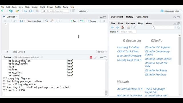 Cómo instalar PAQUETES en R ?? [ Curso R Studio ] смотреть онлайн