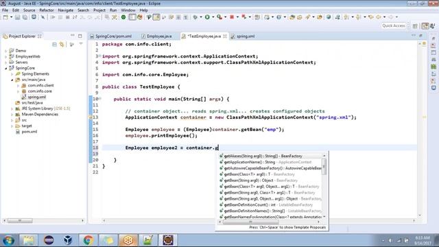 11_Springframework intro смотреть онлайн