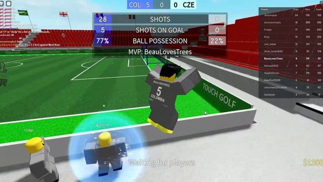 Touch Football World Cup | Roblox Gameplay смотреть онлайн