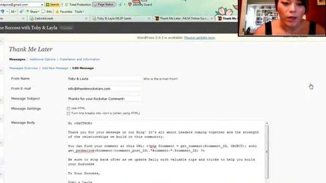 Can You Email the People that Comment on Your Blog? YES! смотреть онлайн