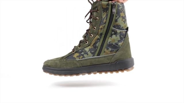 Мужские зимние ботинки 2101 зеленые смотреть онлайн