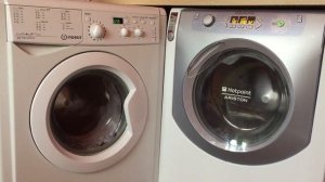 WASH RACE - Indesit/hotpoint Cotton standard 50 - Half load (PART 2/2)