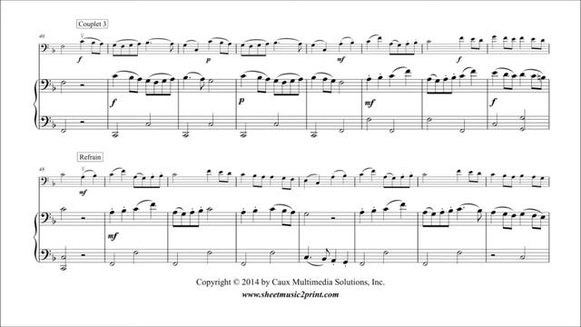 Martini : Gavotte in F Major - Cello смотреть онлайн