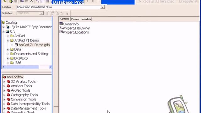 ArcPad 7.1 Demo (Part 1) смотреть онлайн