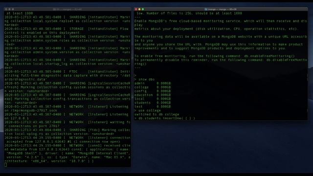 NoSQL with MongoDB смотреть онлайн