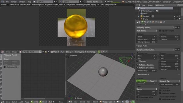 Blenderlounge - Apprendre Blender 2.73 - 09 -Rendu et compositing смотреть онлайн