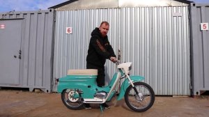 Мопед Jawa-50 type 20 от мотоателье Ретроцикл.